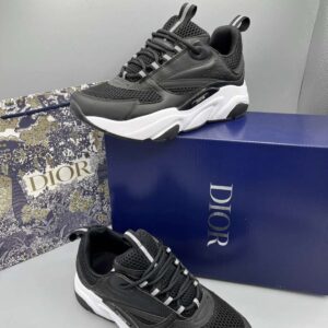 Dior B22 Triple Black – Sneakers Noires Homme
