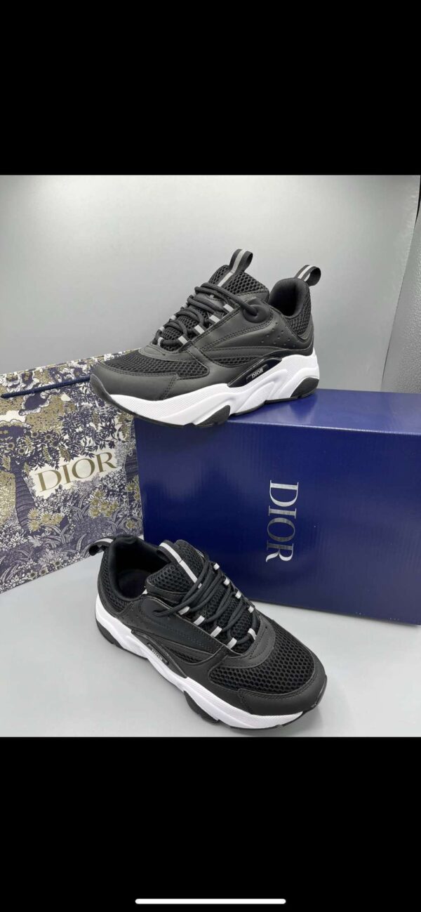 Dior B22 Triple Black – Sneakers Noires Homme