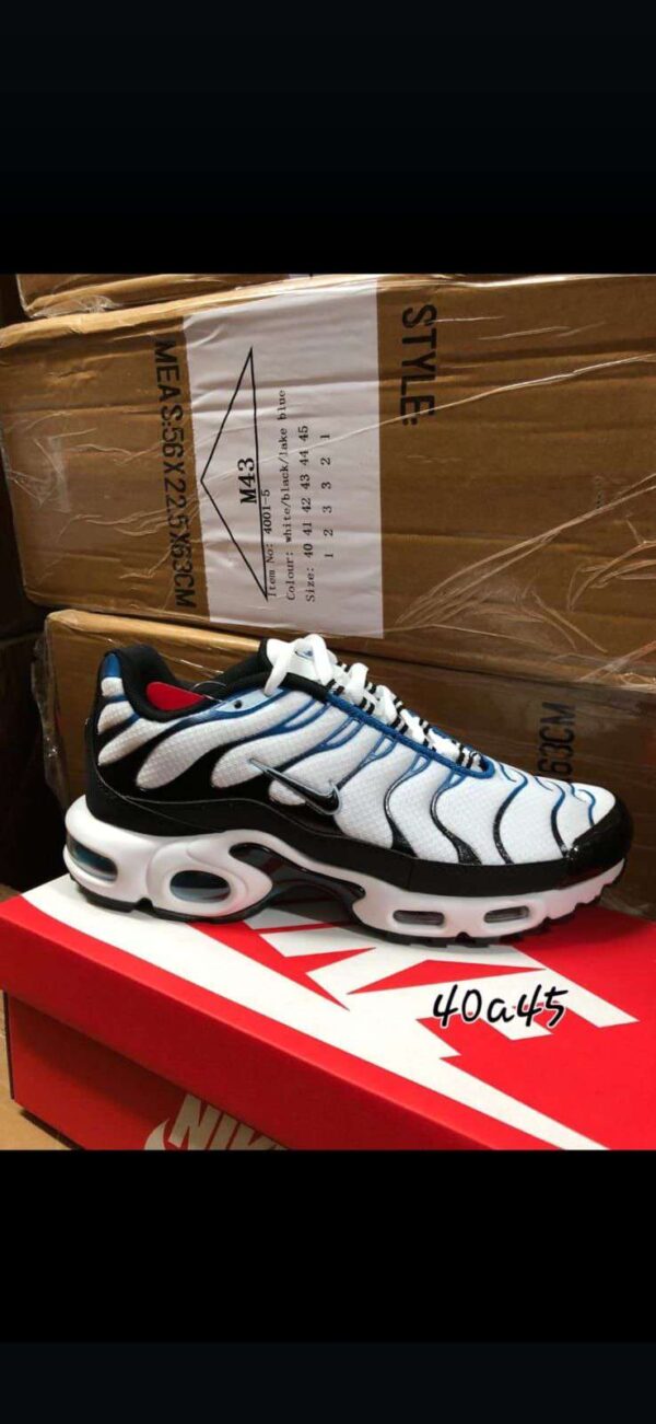 Nike Air Max Plus TN Requin Blanc Bleu Noir