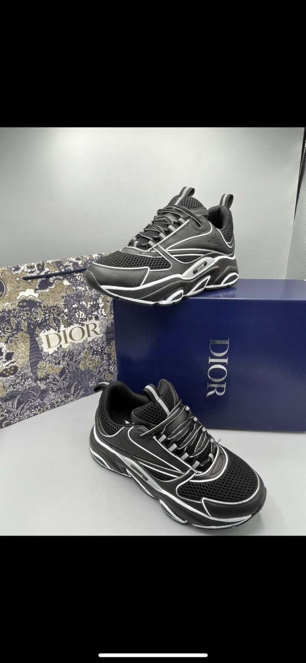 Dior B22 Sneaker Black Reflective