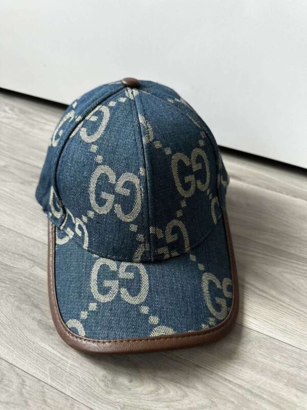Casquette Gucci GG Denim Bleu