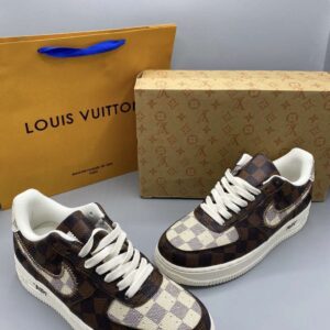 Nike Air Force 1 Custom “Louis Vuitton Damier”
