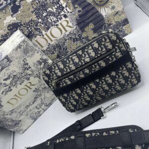 Dior Lingot 22 Pouch Oblique Jacquard