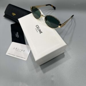 Lunettes de Soleil Céline Paris Dorées