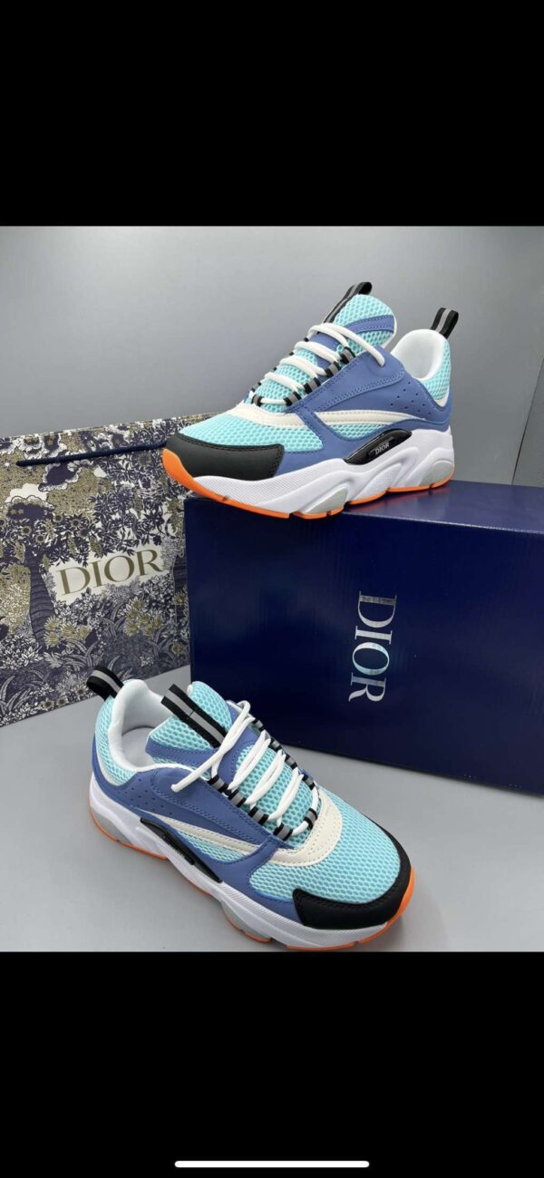 Dior B22 Sneaker Bleu / Noir / Orange