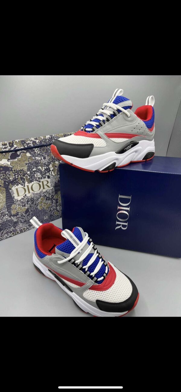 Dior B22 Multicolore – Bleu / Rouge / Gris