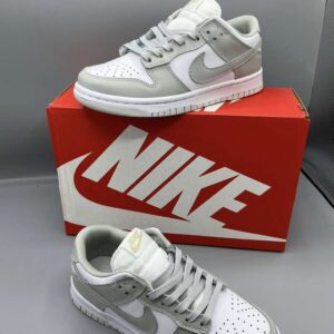 Nike Dunk Low Gris Clair / Blanc