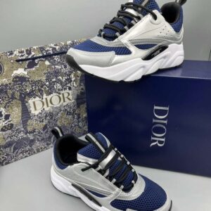 Dior B22 Sneaker Bleu Marine / Gris / Blanc